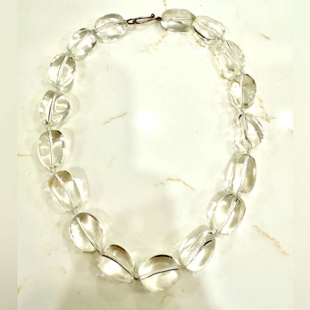 Plastic necklace